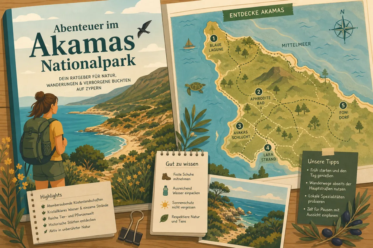 Abenteuer und Aktivitäten im Akamas Nationalpark
