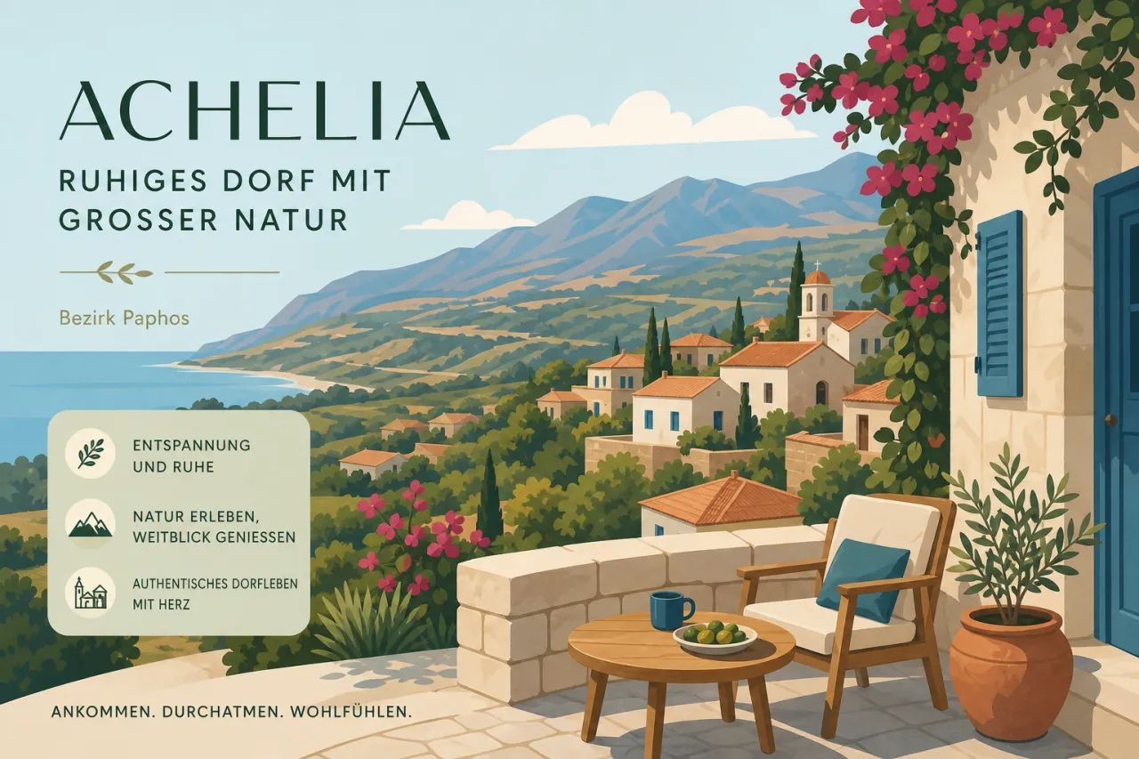 Achelia: Ein ruhiges Dorf mit beeindruckender Natur