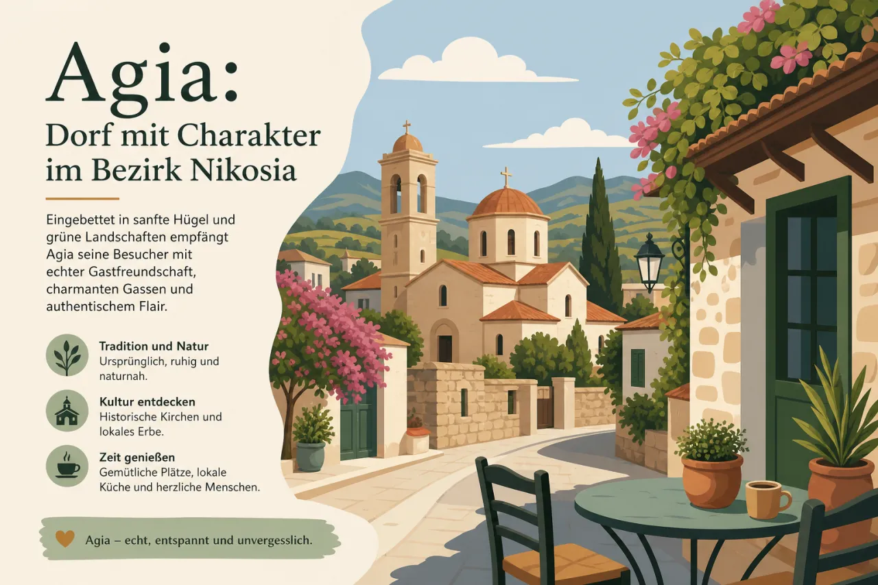Agia: Ein charmantes Dorf mit traditioneller Gastfreundschaft
