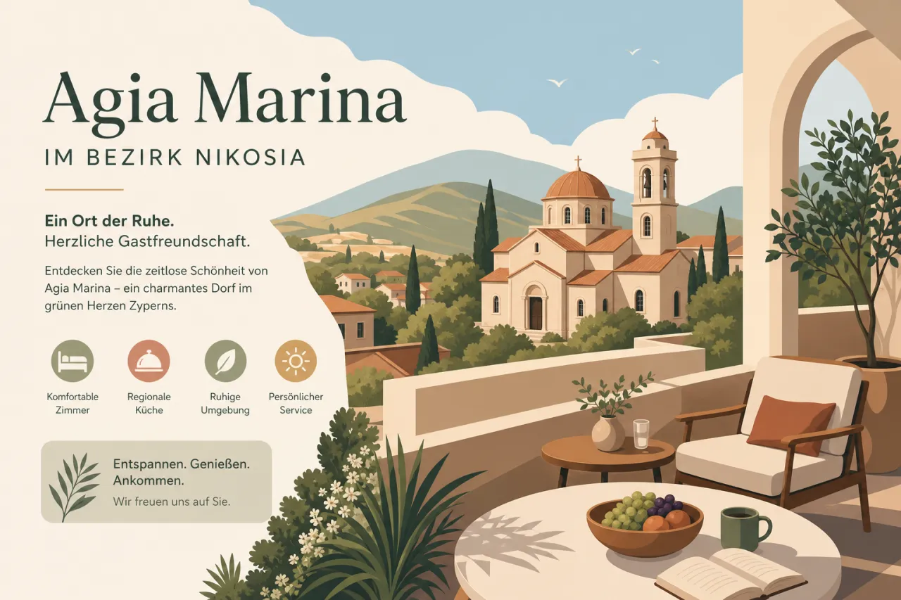 Agia Marina: Ein ruhiges Dorf mit beeindruckender Natur