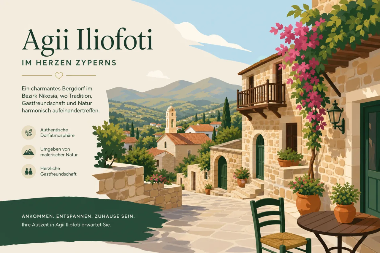 Agii Iliofoti: Ein malerisches Dorf im Herzen Zyperns