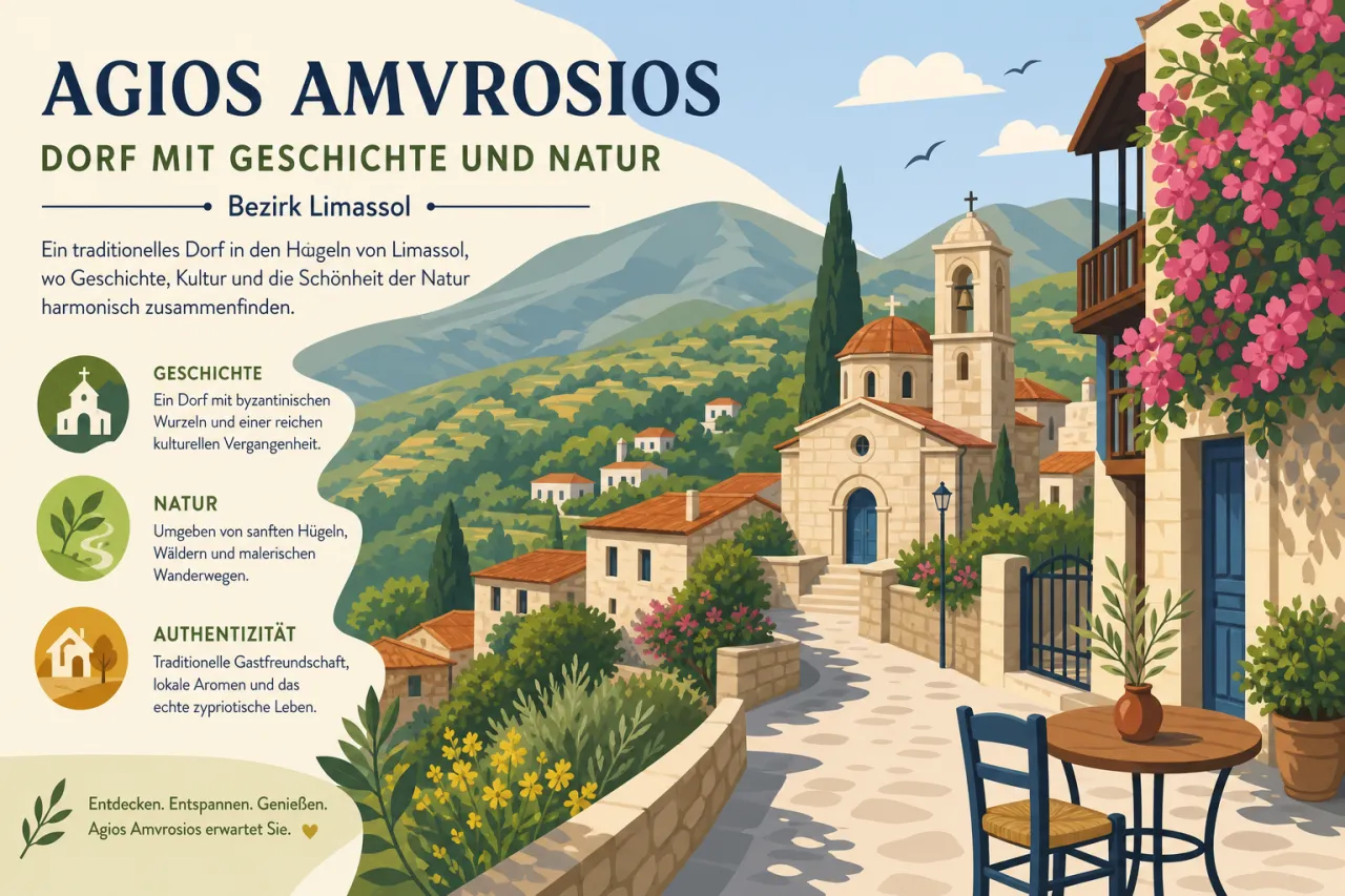 Agios Amvrosios: Ein idyllisches Dorf mit reicher Tradition