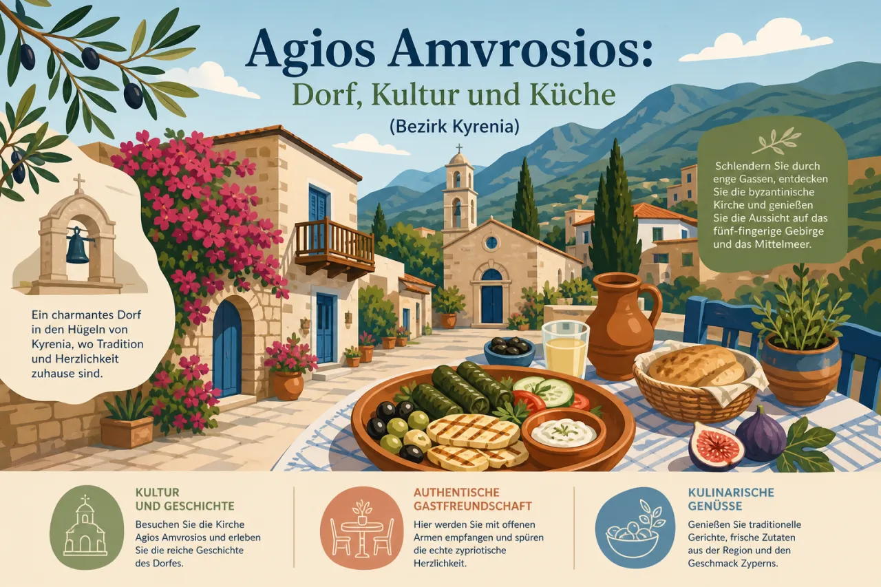 Agios Amvrosios: Tradition und Kultur im Herzen Zyperns
