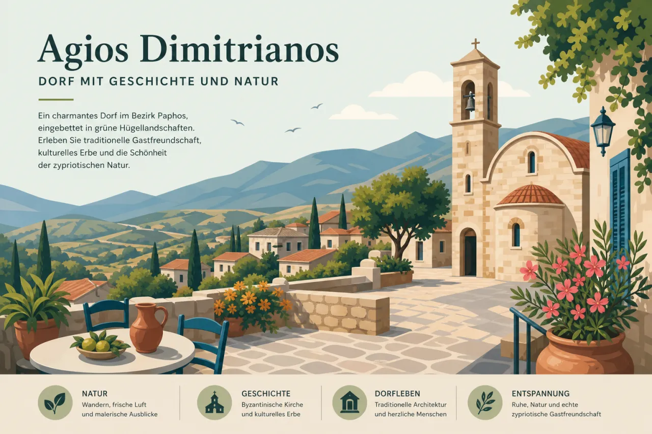 Agios Dimitrianos: Ein charmantes Dorf mit reicher Geschichte