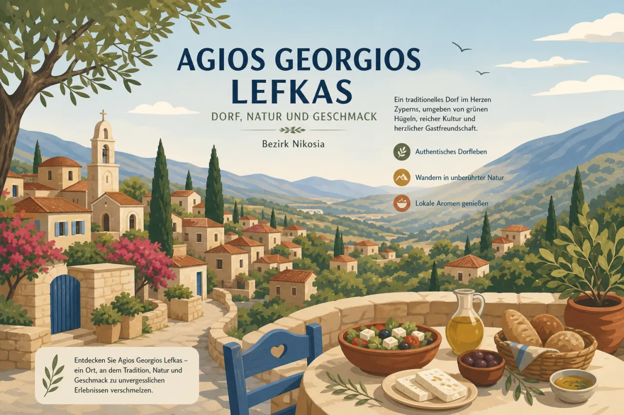 Agios Georgios Lefkas: Ein charmantes Dorf mit malerischer Landschaft