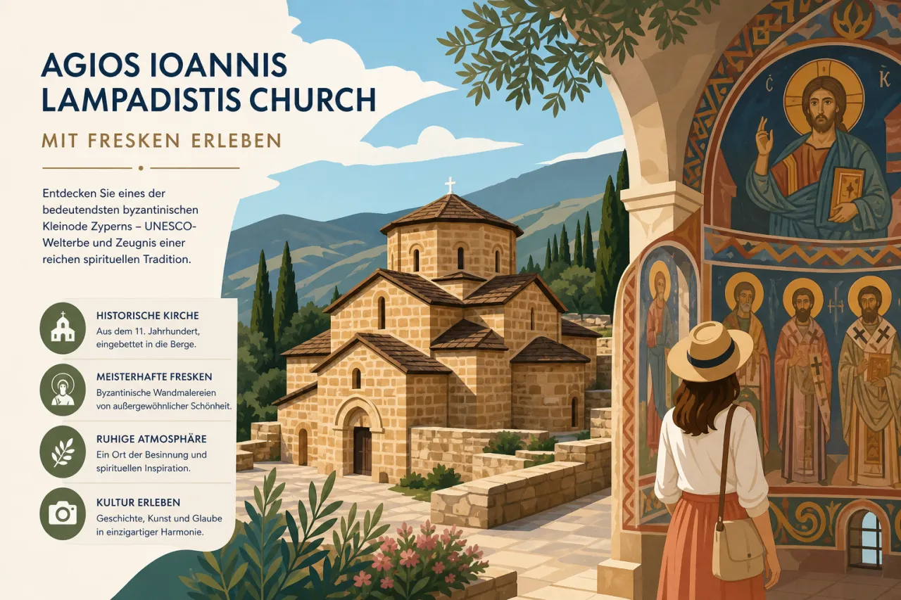 Agios Ioannis Lampadistis Church: Byzantinische Kirche mit beeindruckenden Fresken