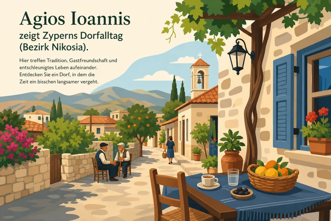 Agios Ioannis (Selemani): Authentisches Dorfleben und historische Sehenswürdigkeiten