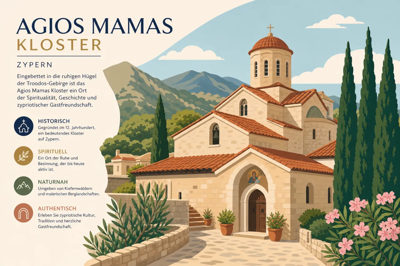 Agios Mamas Monastery: Historisches Kloster und kulturelle Bedeutung