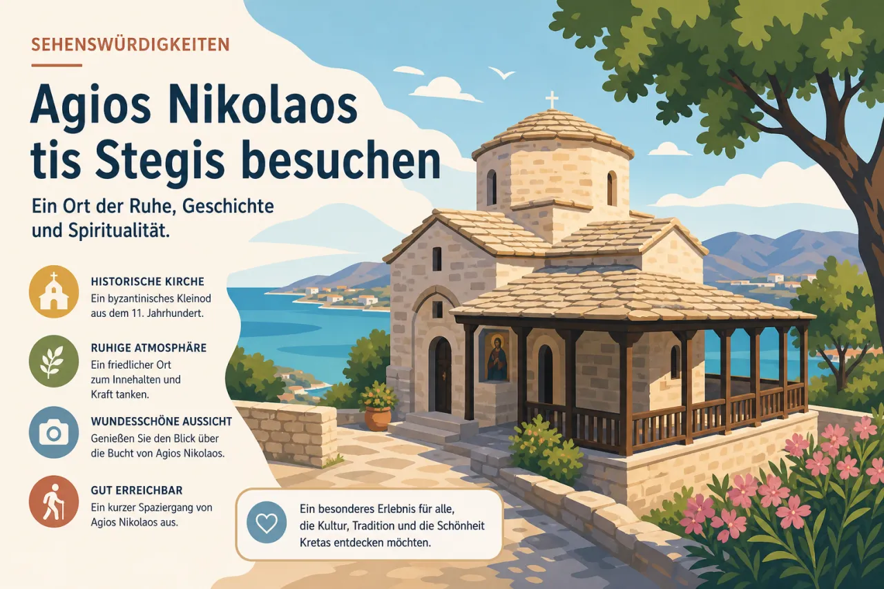 Agios Nikolaos tis Stegis: Besuche das UNESCO-Weltkulturerbe und die byzantinische Kirche