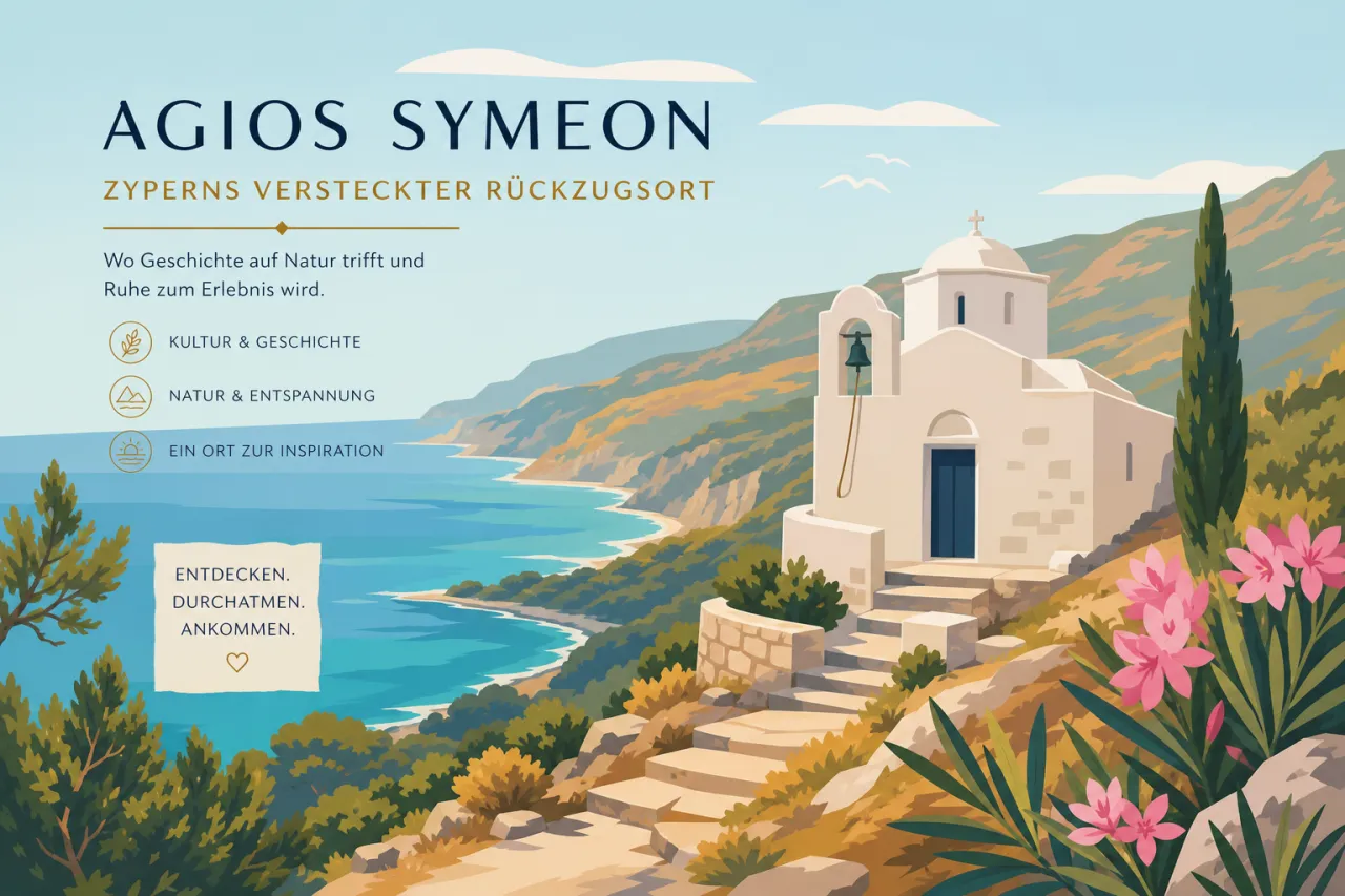 Agios Symeon: Ein Rückzugsort in der Natur Zyperns