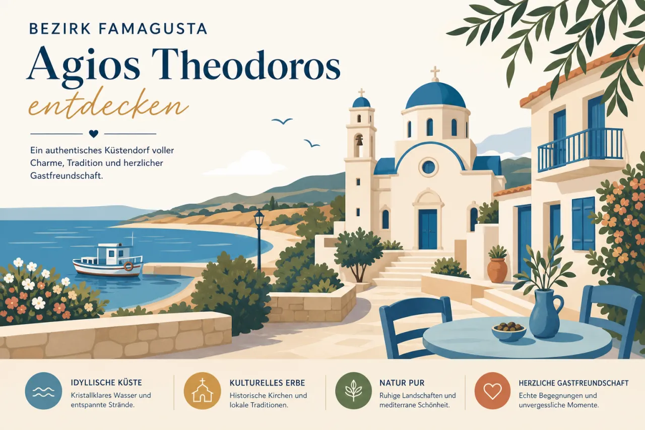 Agios Theodoros: Erlebe die Authentizität eines zyprischen Dorfes