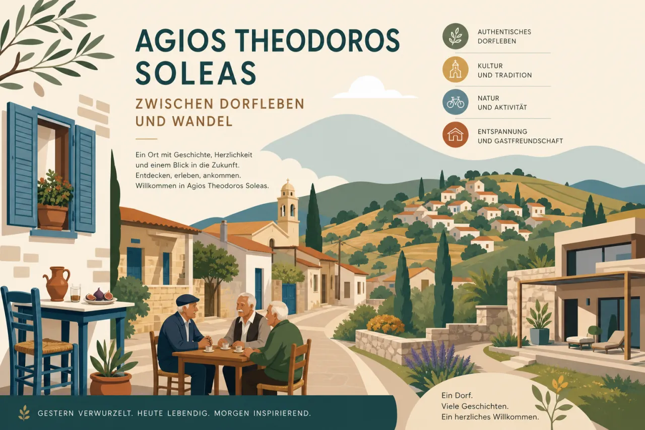 Agios Theodoros Soleas: Tradition und Moderne im Herzen Zyperns