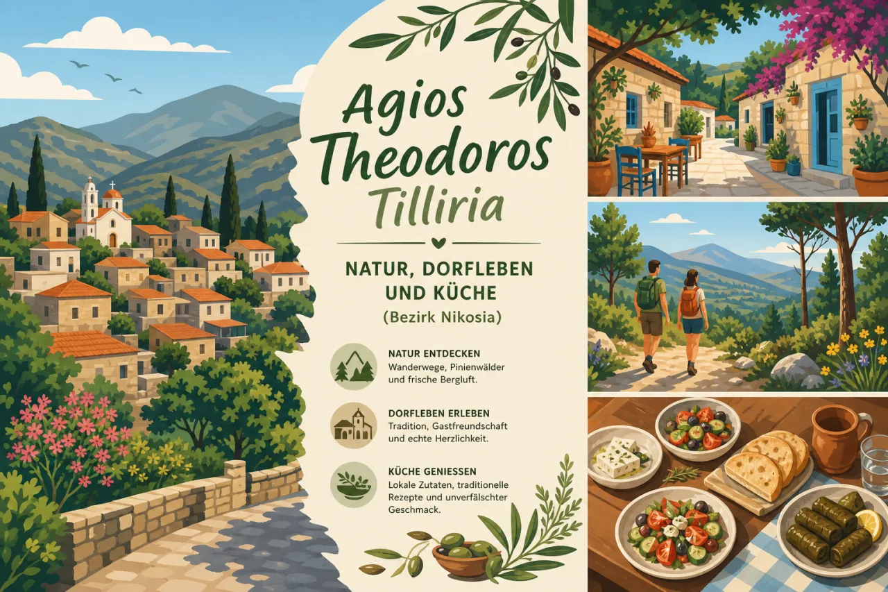 Agios Theodoros Tilliria: Ein idyllisches Dorf mit beeindruckender Natur