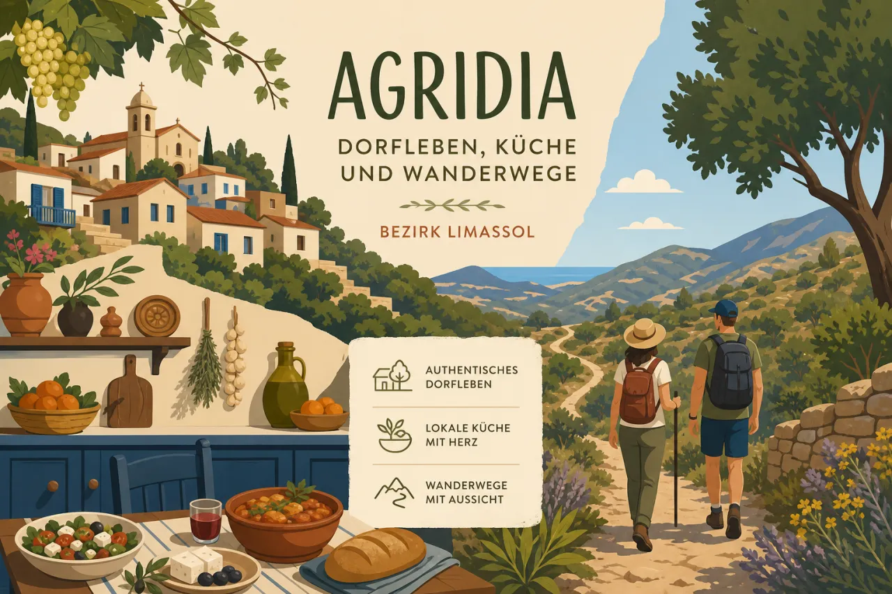 Agridia: Traditionelles Dorfleben und malerische Landschaften