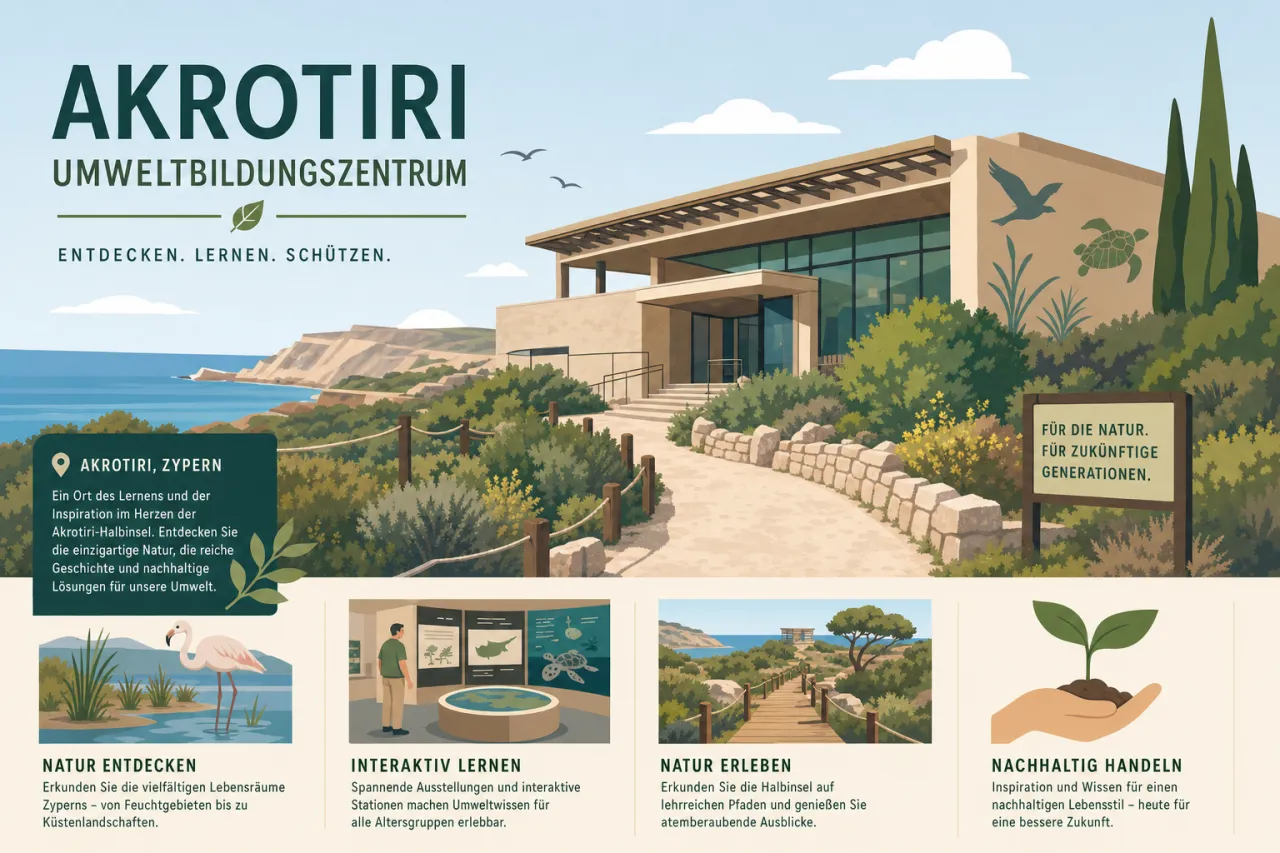 Akrotiri Environmental Education Centre: Umweltbildung und Naturerlebnisse in Zypern