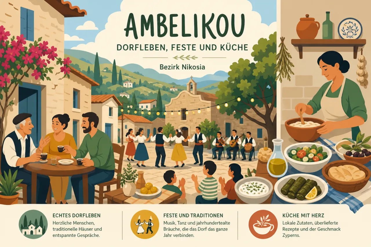 Ambelikou: Traditionelles Dorfleben und kulturelle Vielfalt