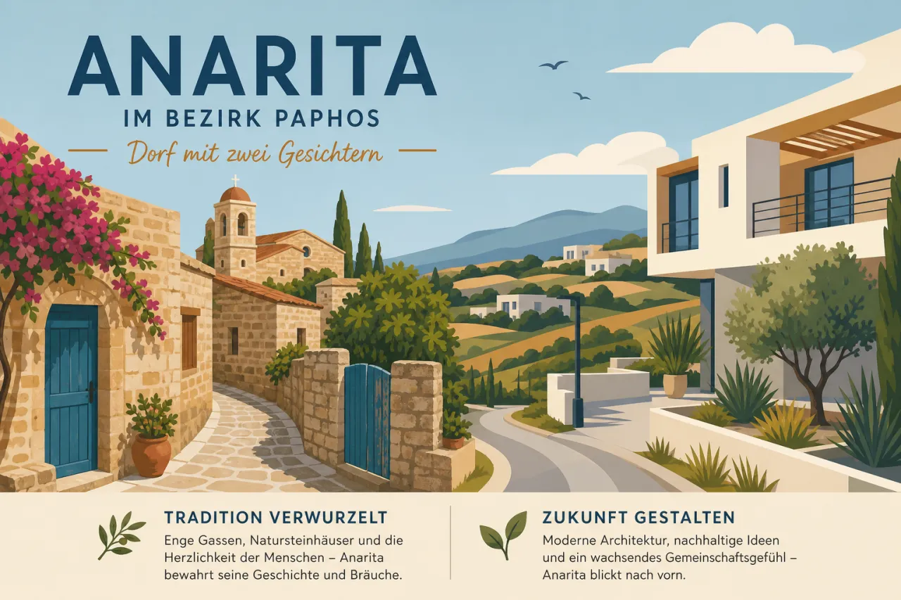 Anarita: Ein charmantes Dorf mit moderner Entwicklung