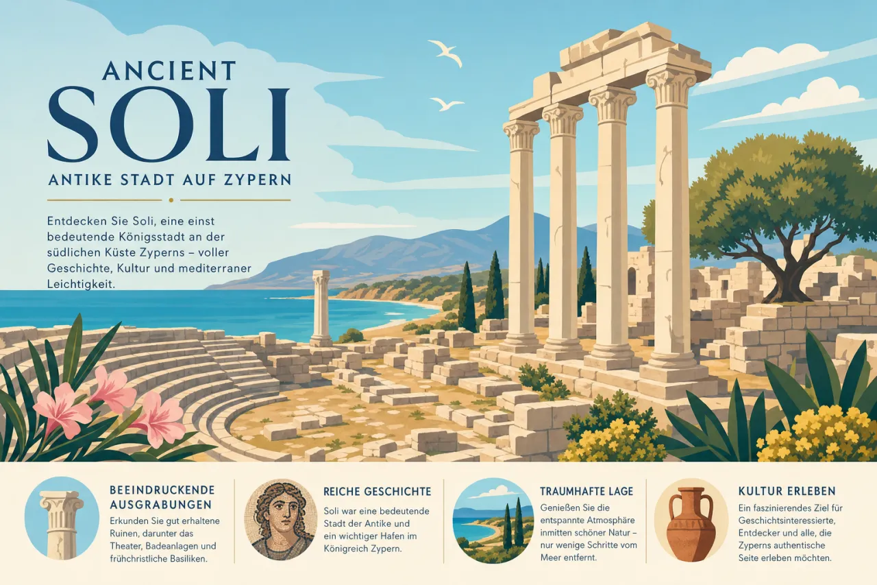 Ancient Soli: Antike Stadt und archäologische Entdeckungen