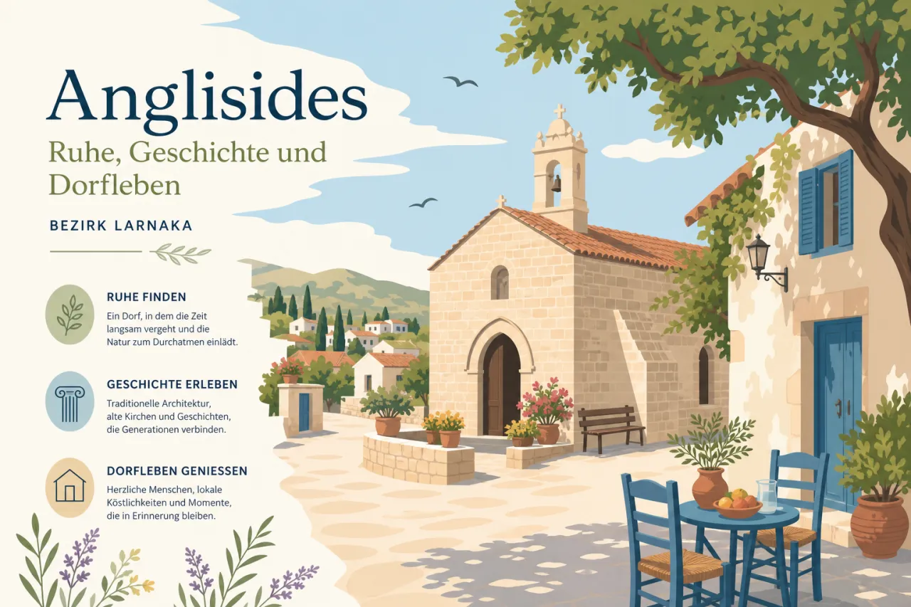 Anglisides: Ländliche Ruhe und historische Sehenswürdigkeiten