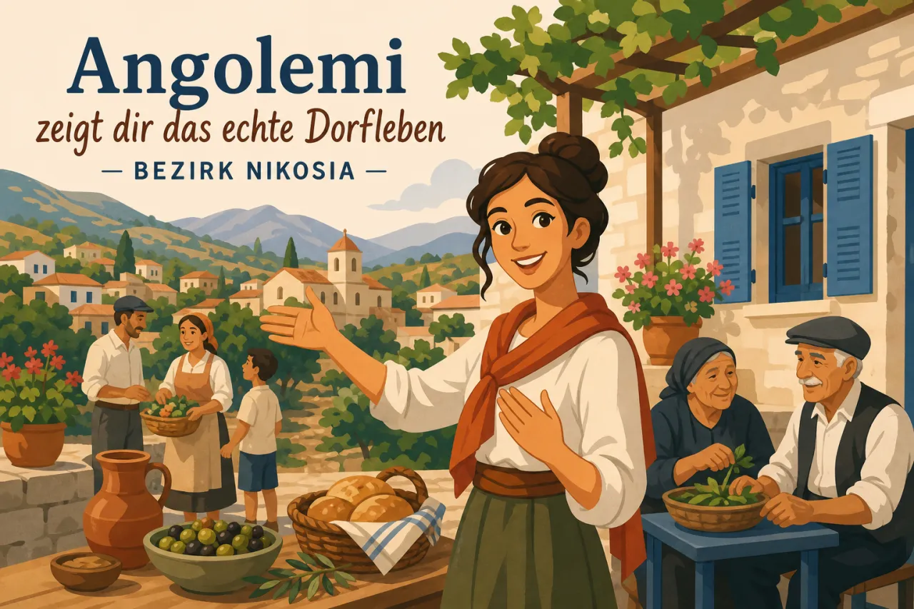 Angolemi: Authentisches zyprisches Dorfleben erleben