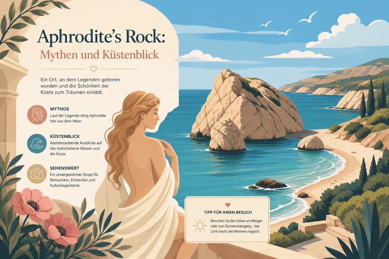 Aphrodite's Rock (Petra tou Romiou): Mythen und malerische Landschaften