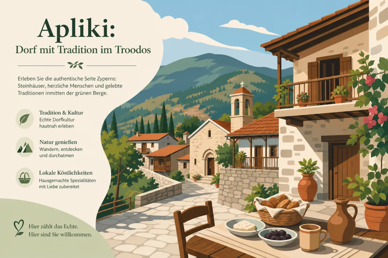 Apliki: Ein charmantes Dorf mit reicher Tradition