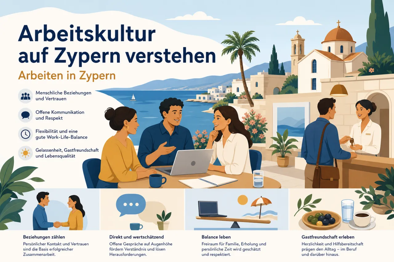 Arbeitskultur und Geschäftsetikette im zypriotischen Arbeitsmarkt