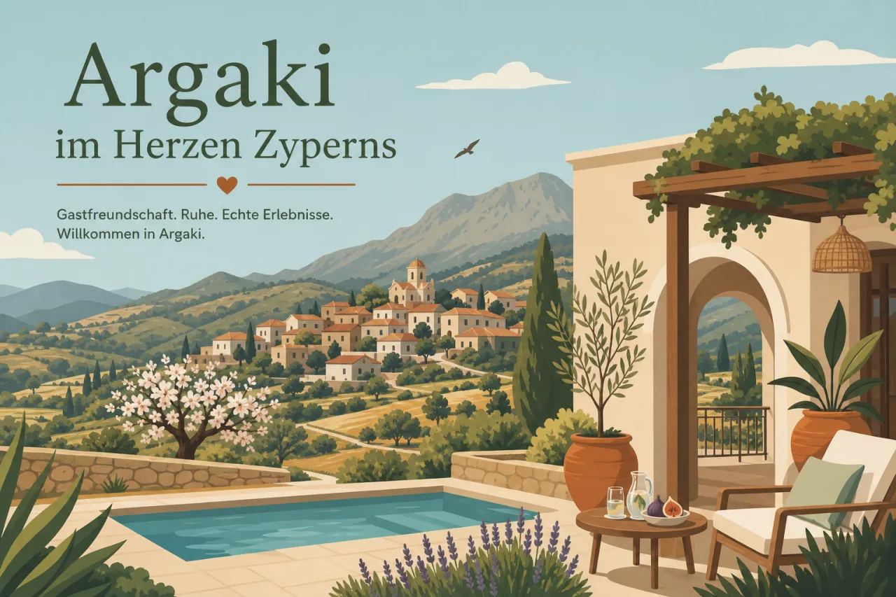 Argaki: Tradition und Moderne im Herzen Zyperns