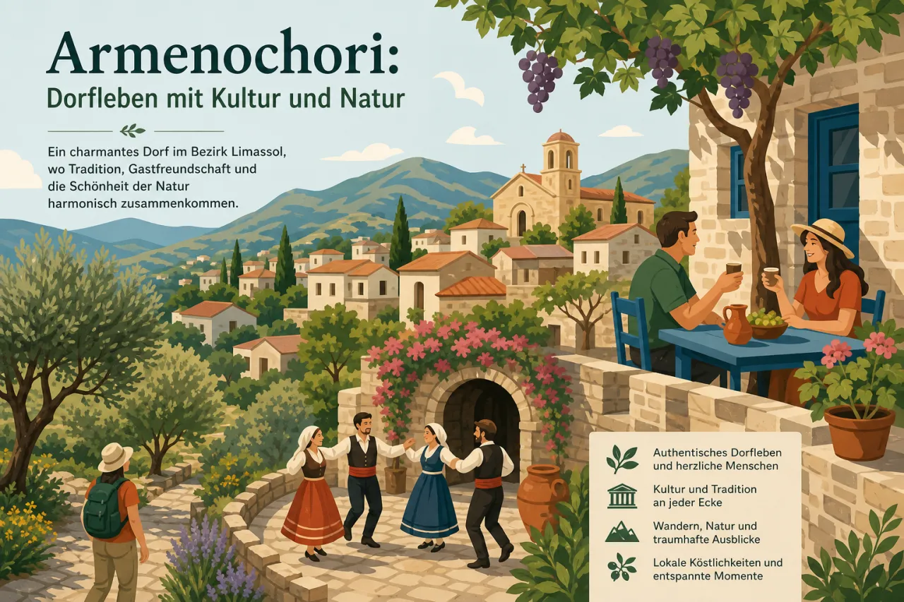 Armenochori: Traditionelles Dorfleben und moderne Kultur