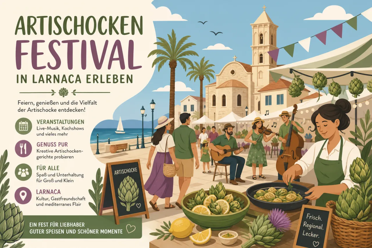 Artischocken Festival in Larnaca: Kulinarische Entdeckungen und regionale Spezialitäten