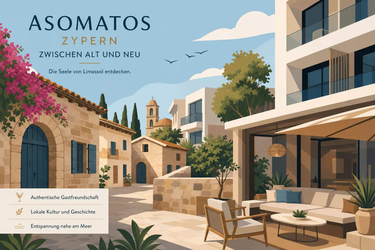 Asomatos: Tradition und Moderne im Herzen Zyperns