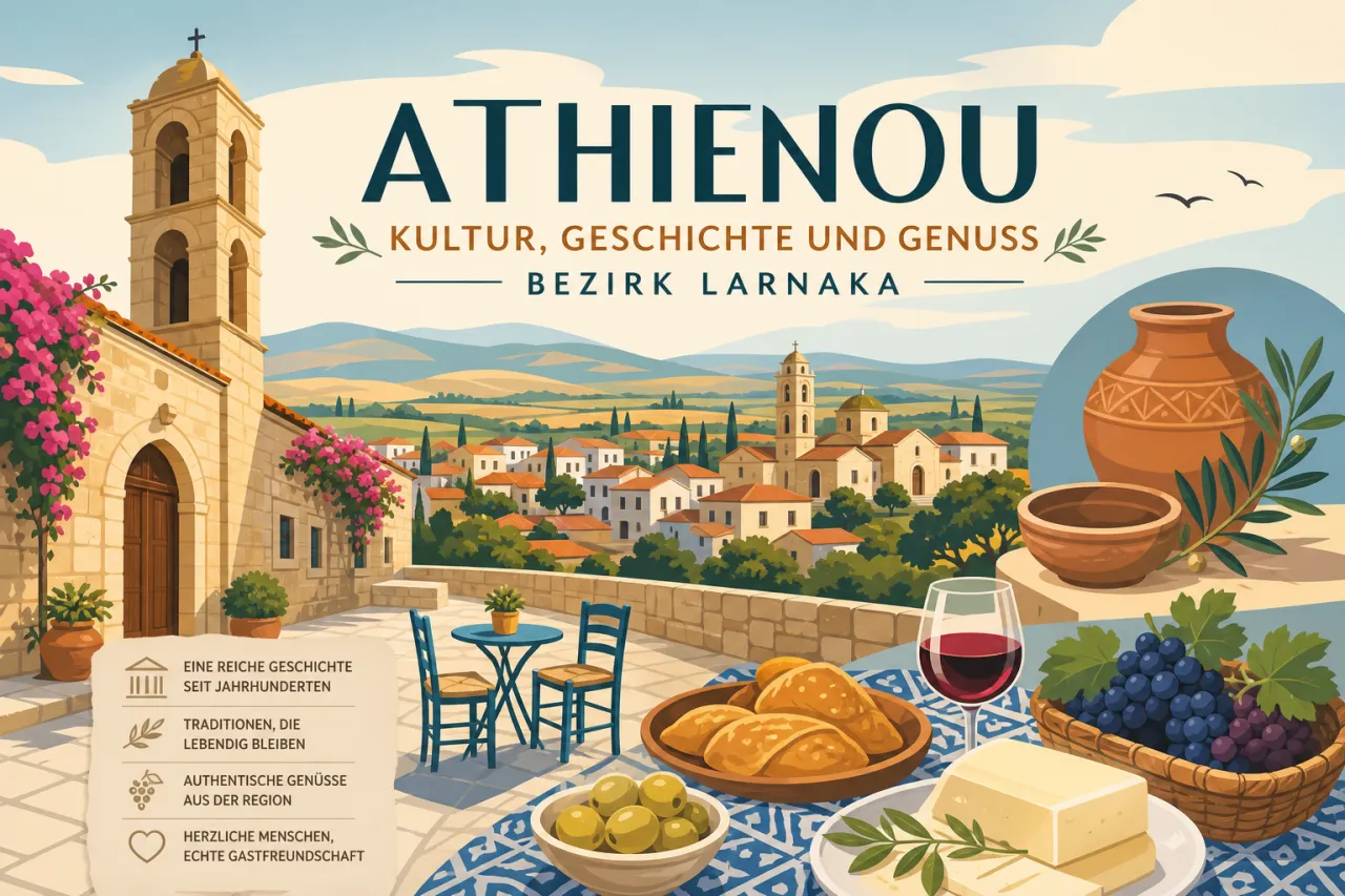 Athienou: Kulturelle Vielfalt und archäologische Schätze
