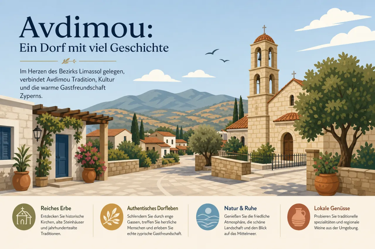 Avdimou: Ein kleines Dorf mit großer Geschichte