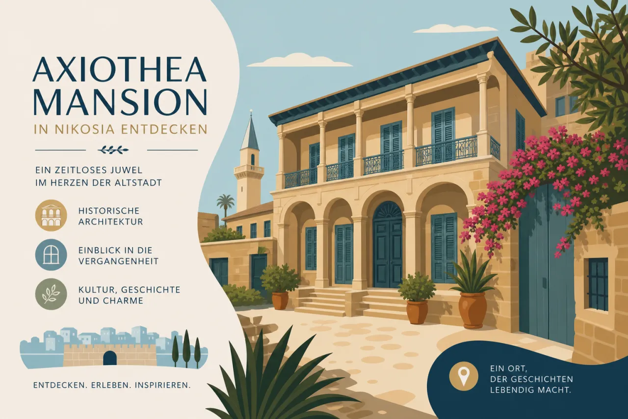 Axiothea Mansion: Kultur und Geschichte im historischen Gebäude in Nikosia