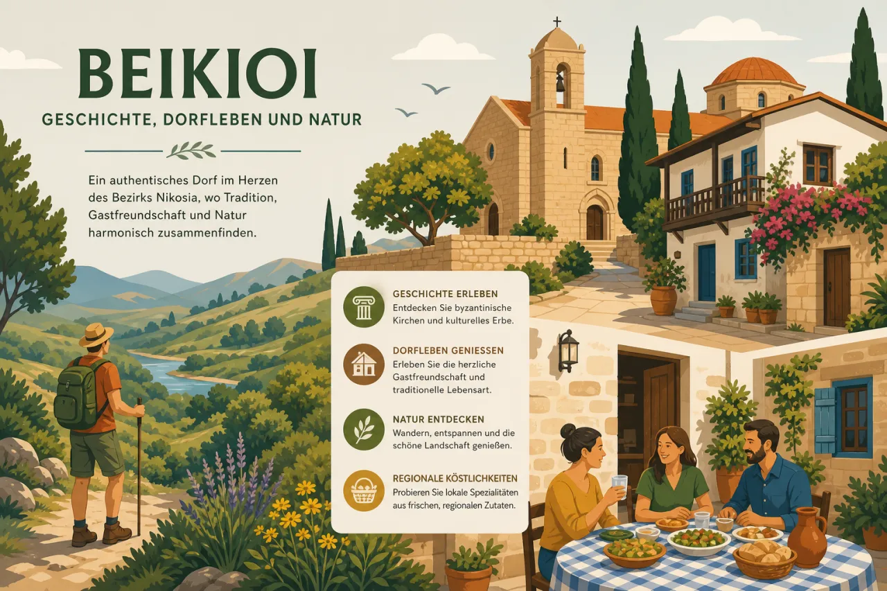 Beikioi: Ein ruhiges Dorf mit viel Geschichte