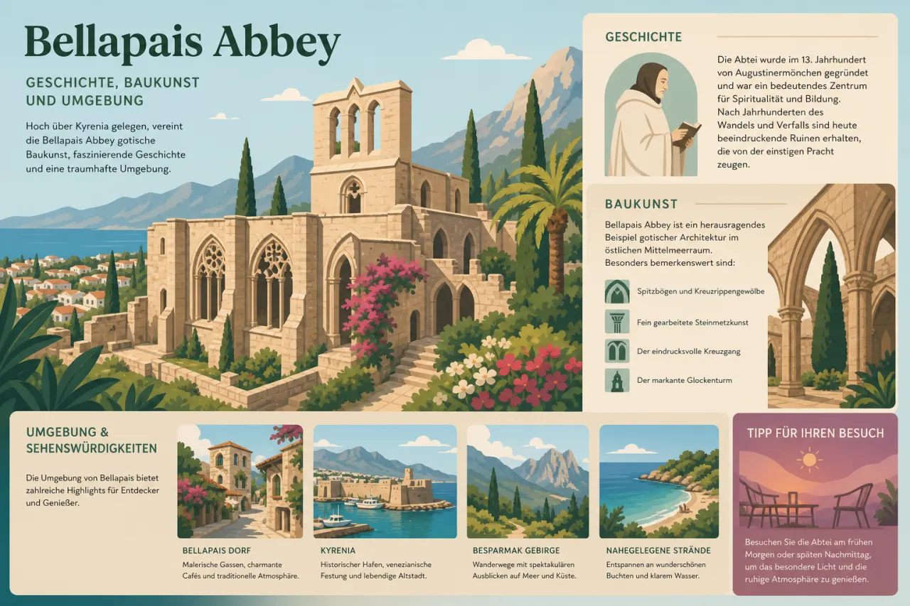 Bellapais Abbey: Historische Abtei und beeindruckende Architektur