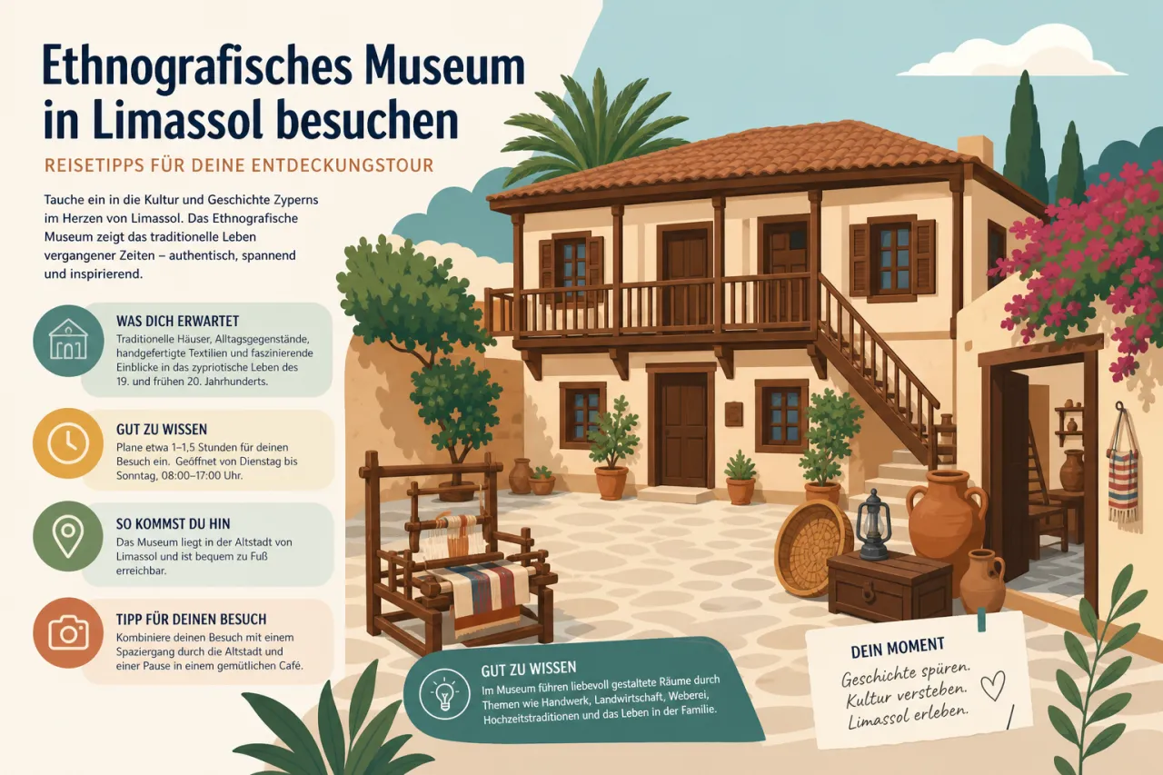 Besuche das Ethnografische Museum in Limassol