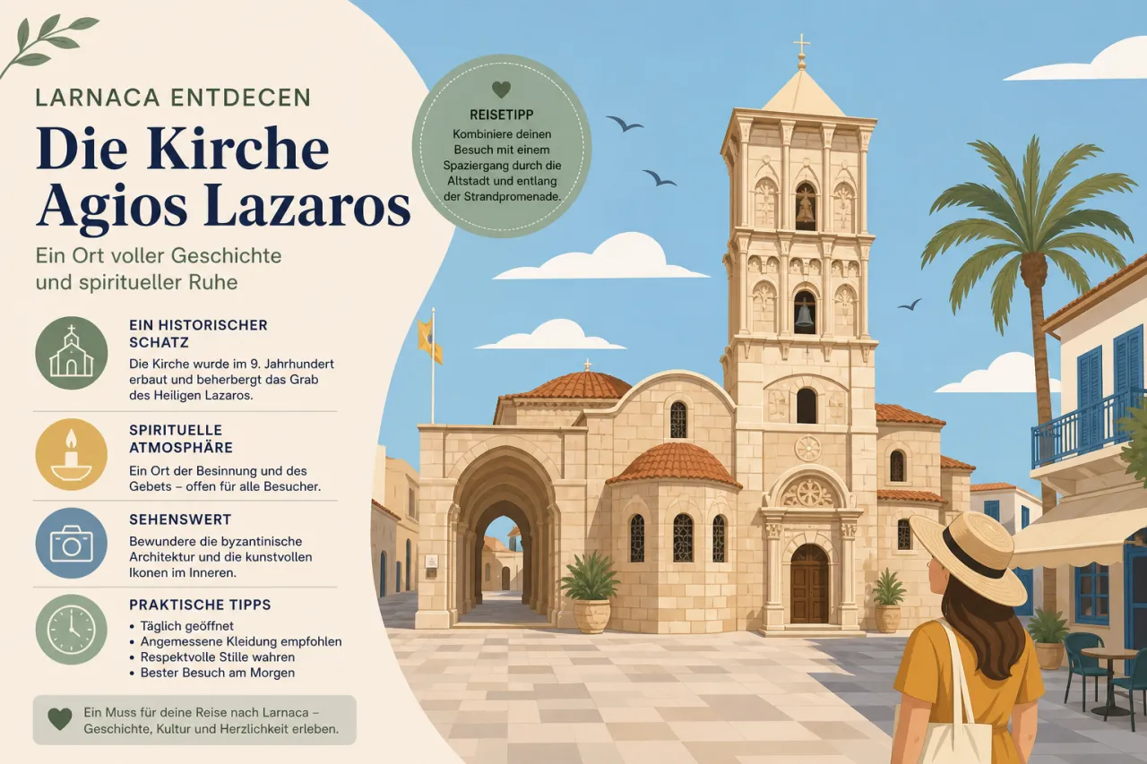 Kirche Agios Lazaros in Larnaca besuchen