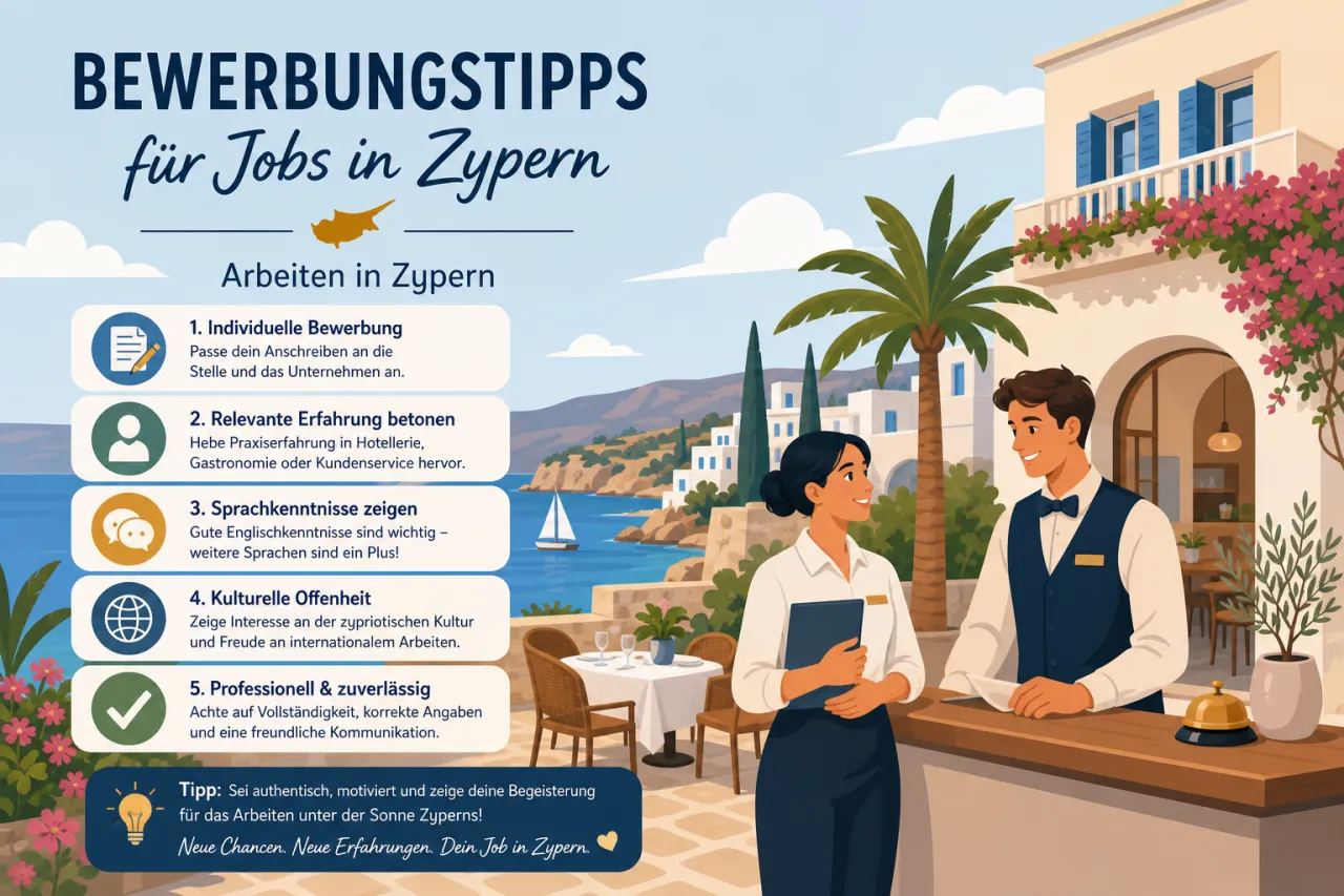 Bewerbungstipps für Jobs in Zypern