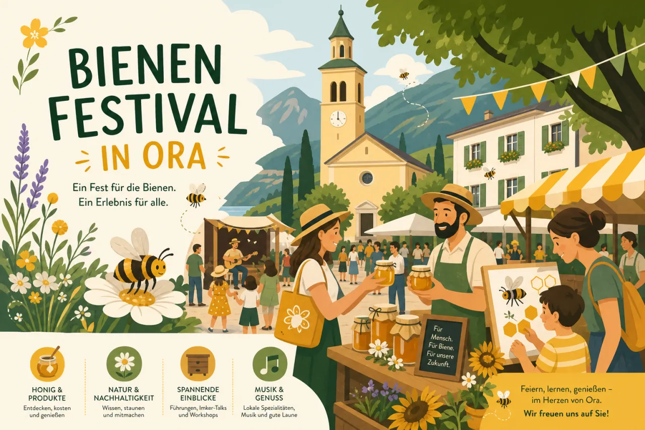 Bienen Festival in Ora: Honig und Bienenprodukte hautnah erleben