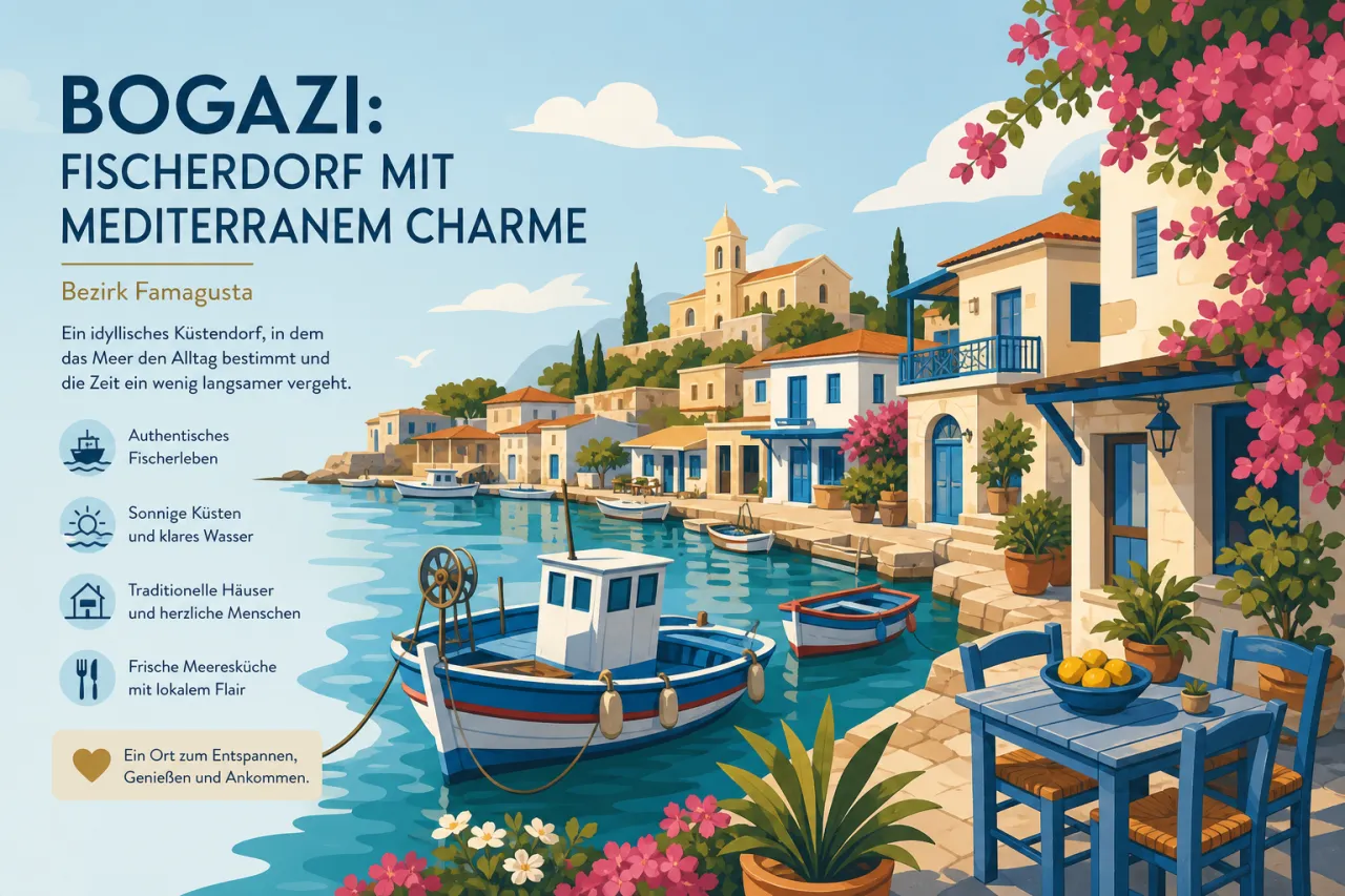 Bogazi: Malerisches Fischerdorf mit mediterranem Charme