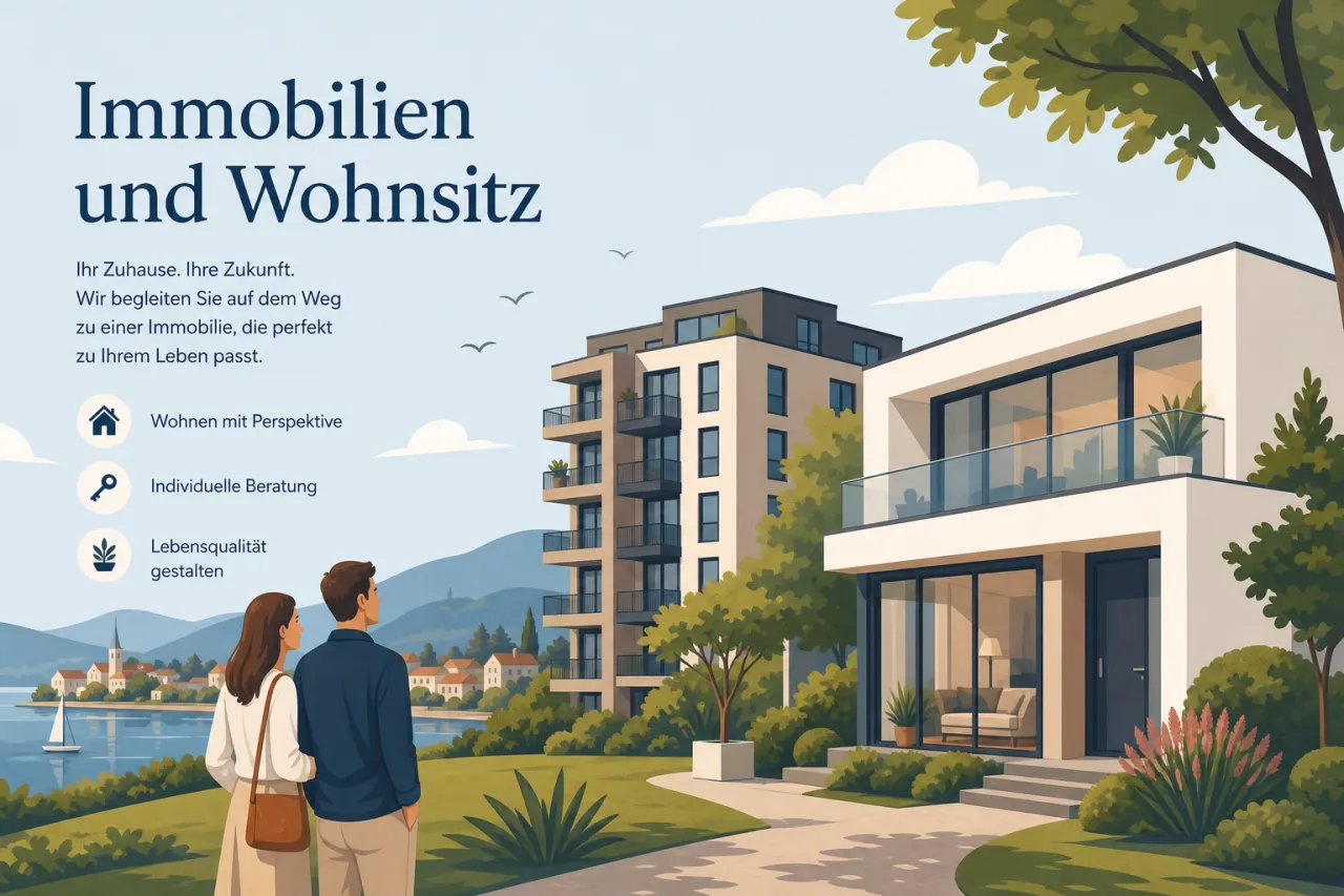 Immobilien und Wohnsitz