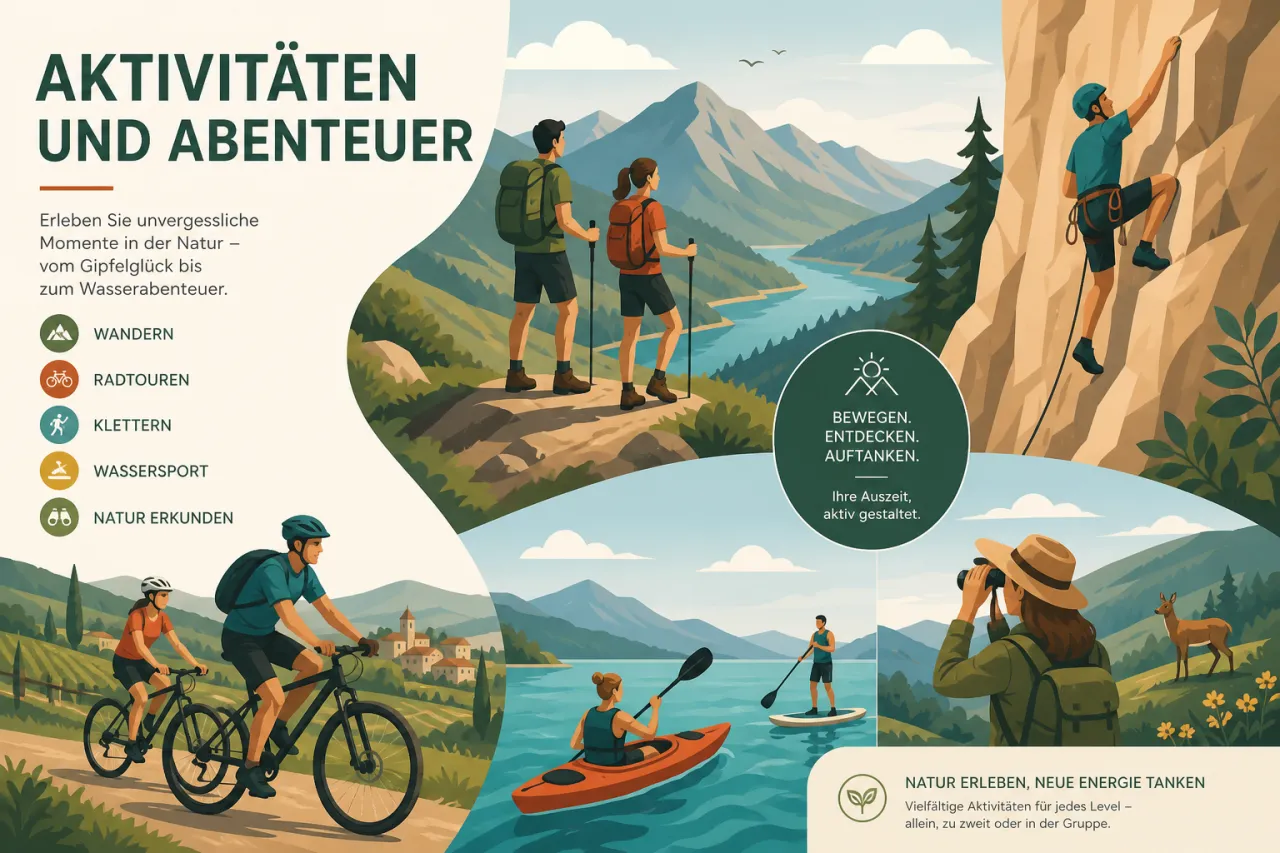 Aktivitäten und Abenteuer