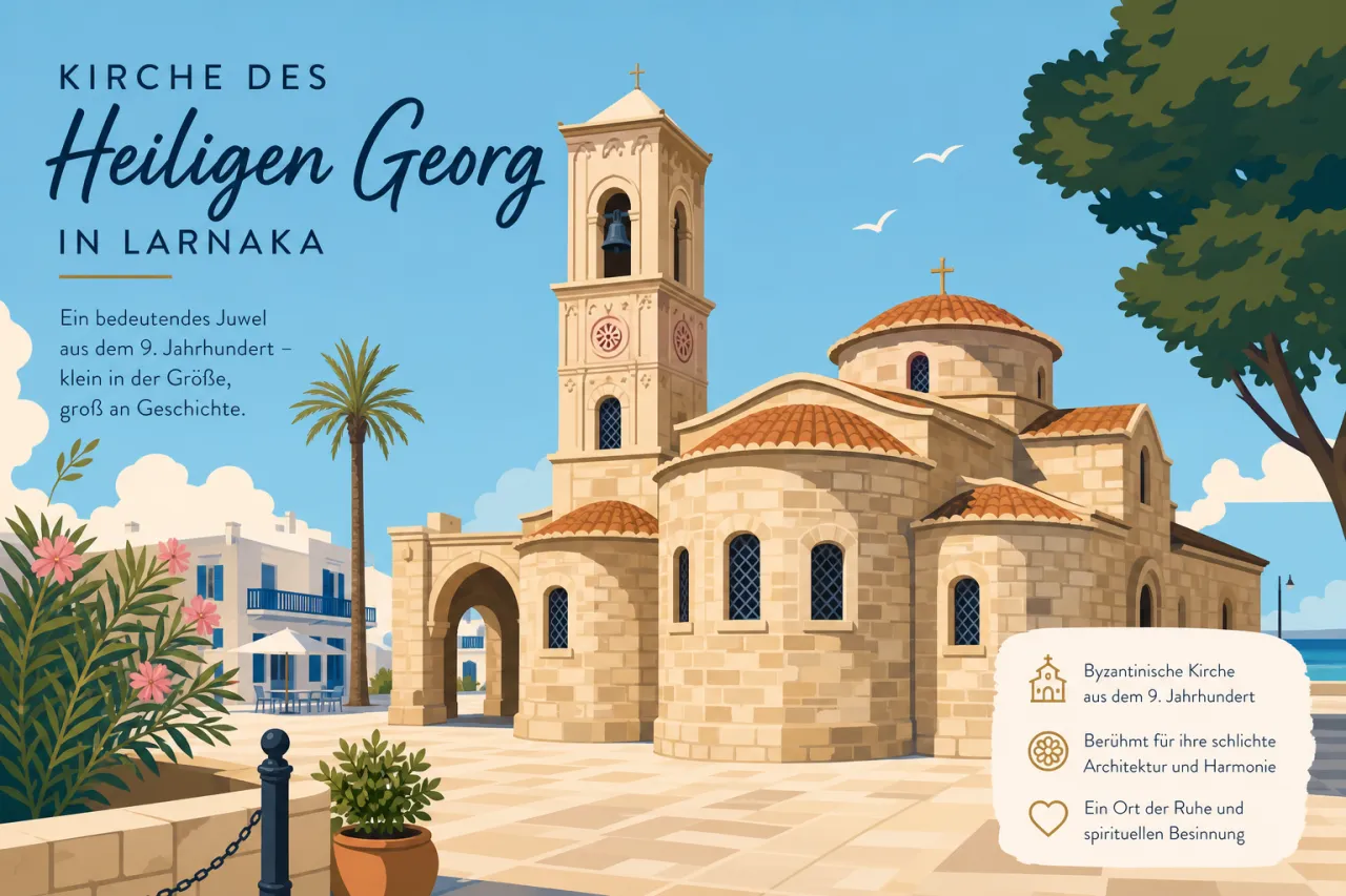 Church of Saint George in Larnaka: Byzantinische Kirche und historische Bedeutung