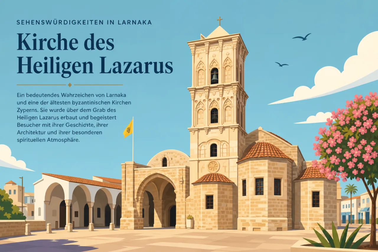 Church of Saint Lazarus: Byzantinische Kirche und religiöses Erbe in Larnaka