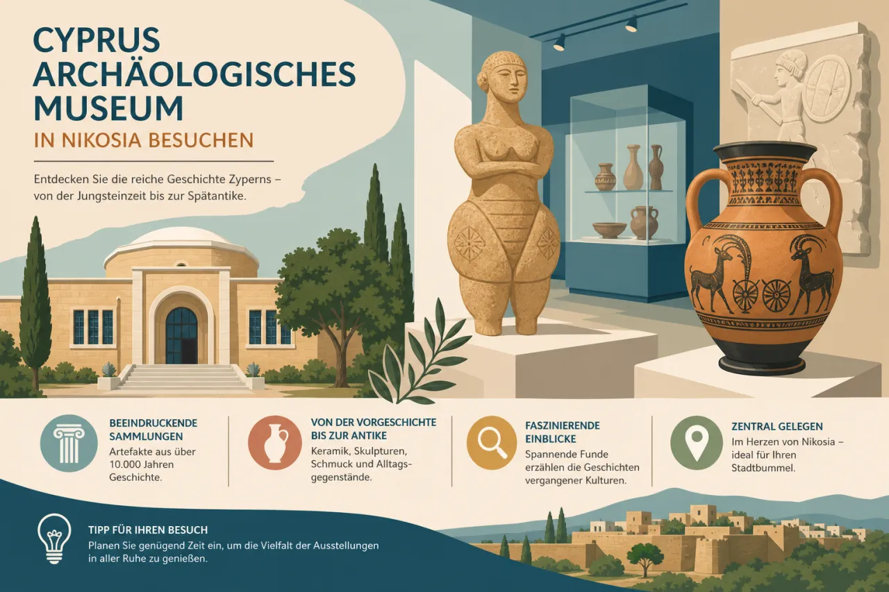Cyprus Archaeological Museum: Nationalmuseum in Nikosia besuchen