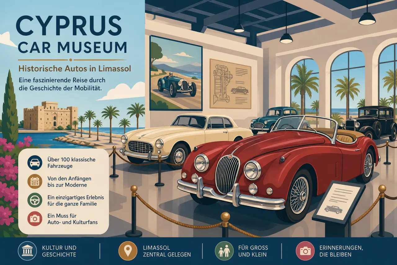 Cyprus Car Museum: Historische Autos bestaunen in Limassol