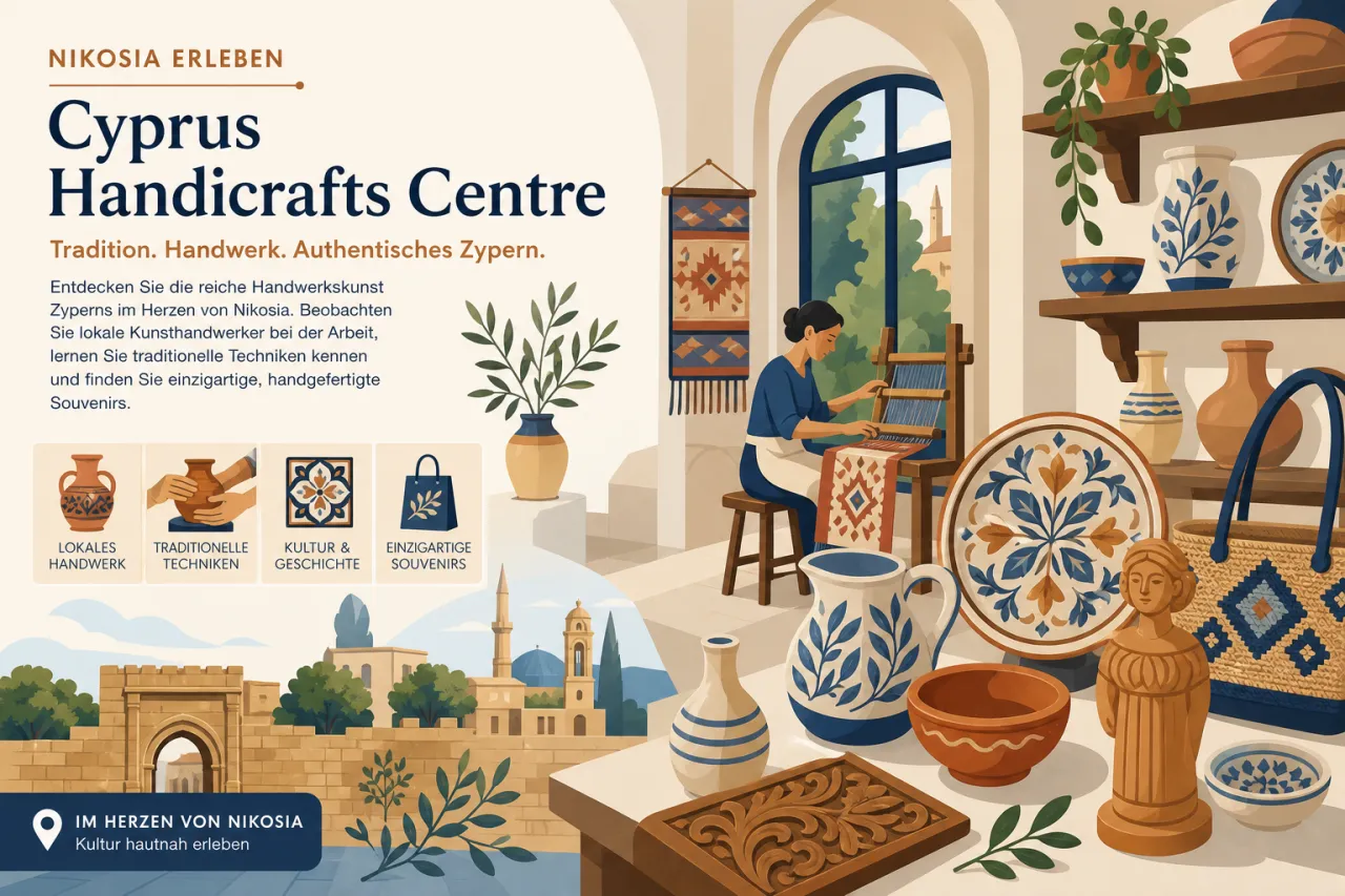 Cyprus Handicrafts Centre: Traditionelles Handwerk erleben in Nikosia