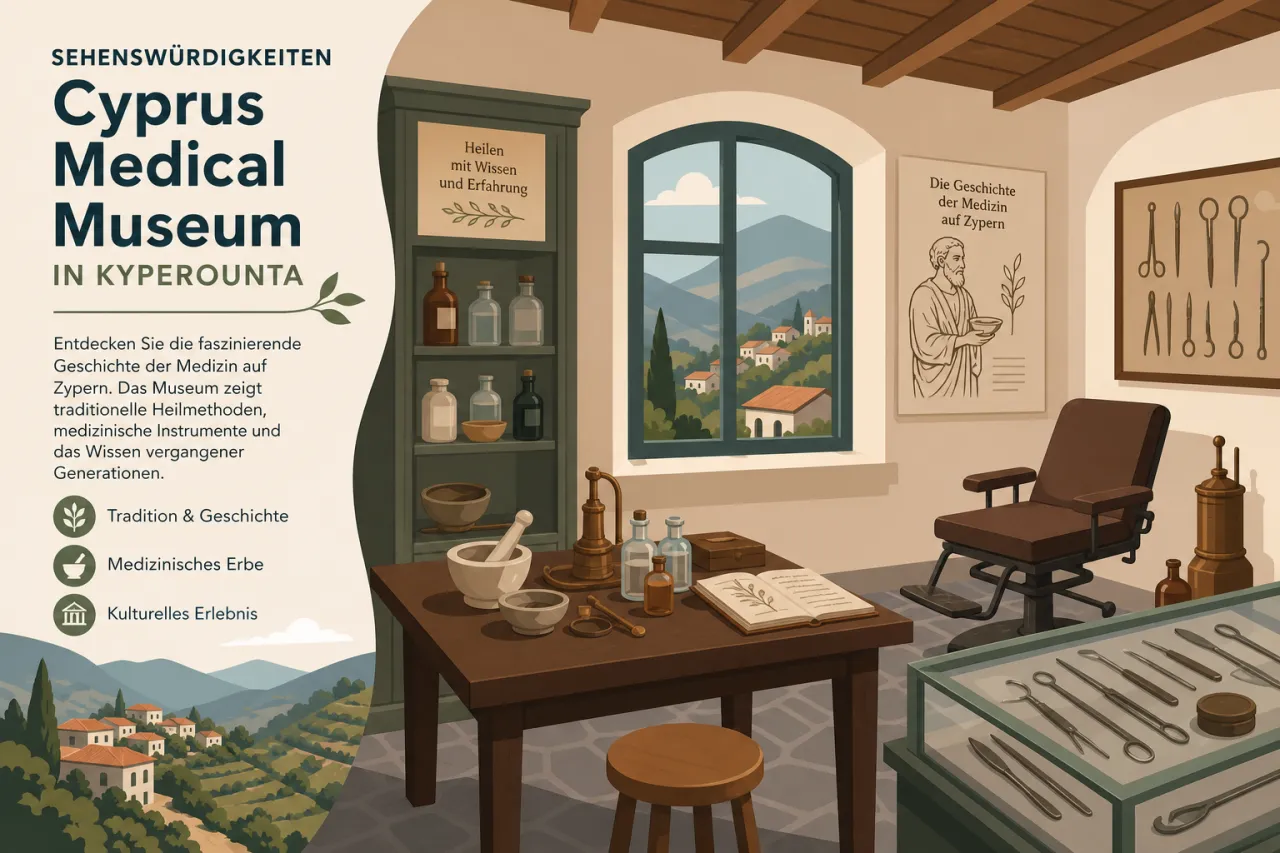 Cyprus Medical Museum: Eine Reise durch die Medizingeschichte in Kyperounta