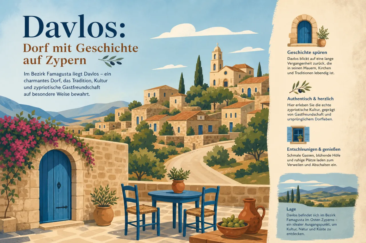 Davlos: Ein Dorf voller Geschichte und Geschichten